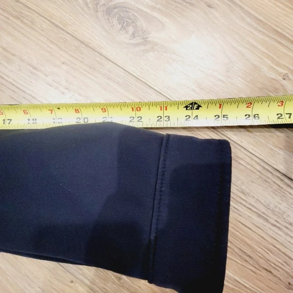 Banana Republic Black Bomber Jacket Small Lightweight Outwear Minimalist‎ Layer - Picture 12 of 12